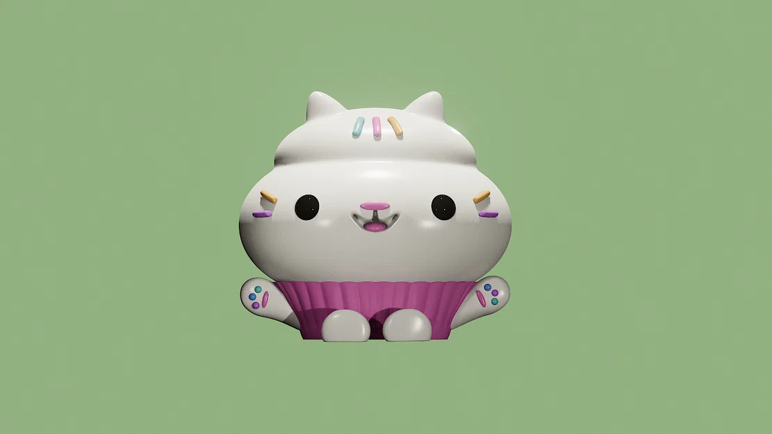 Cakey Cat – Mèo Bánh Dễ Thương (Gabby's Dollhouse) - Image 1