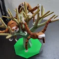 Mô hình chú lười linh hoạt Flexi-Sloth in 3D đa sắc màu - Thumbnail 2