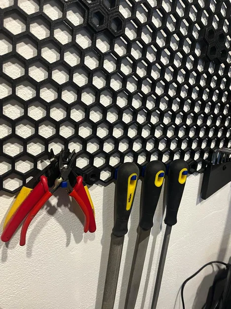 Phụ kiện gắn tường lưu trữ Honeycomb (Honeycomb storage wall attachments) - Image 1