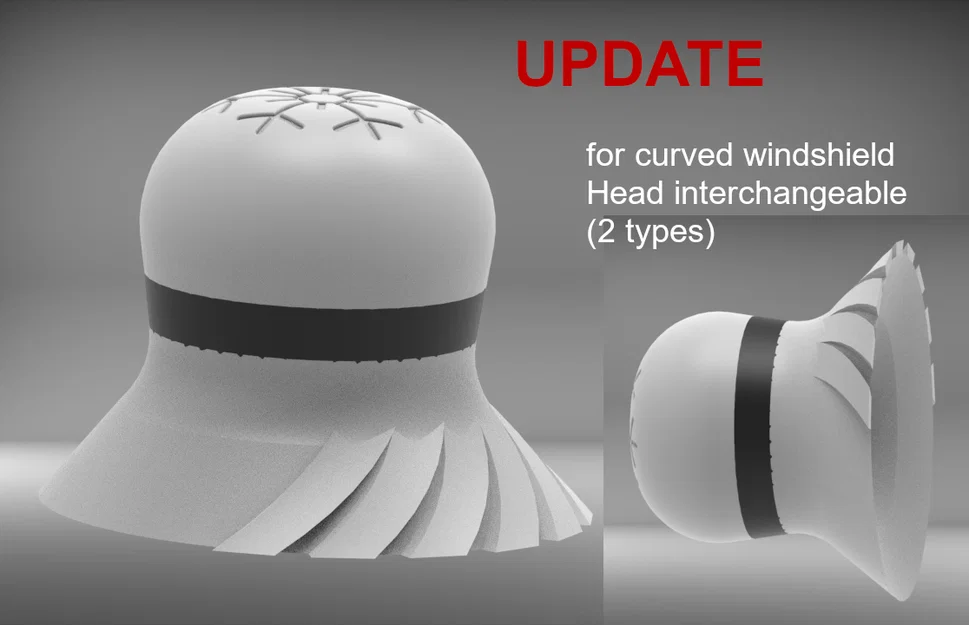 Ice Scraper v2 – Dụng cụ cạo băng (Update, đổi đầu cho kính cong) - Image 1