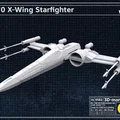 T-70 X-Wing Starfighter - Phi thuyền Star Wars - Thumbnail 9