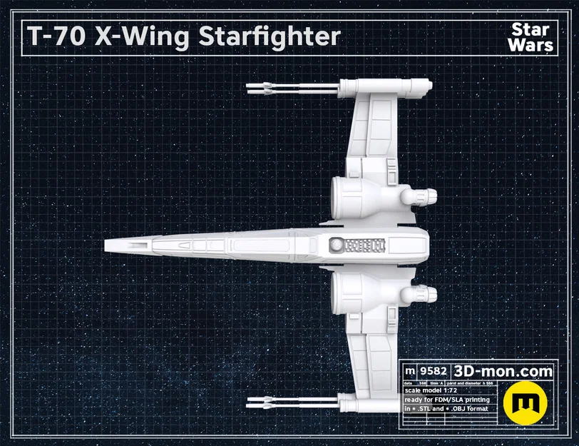 T-70 X-Wing Starfighter - Phi thuyền Star Wars - Image 11
