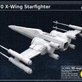 T-70 X-Wing Starfighter - Phi thuyền Star Wars - Thumbnail 12