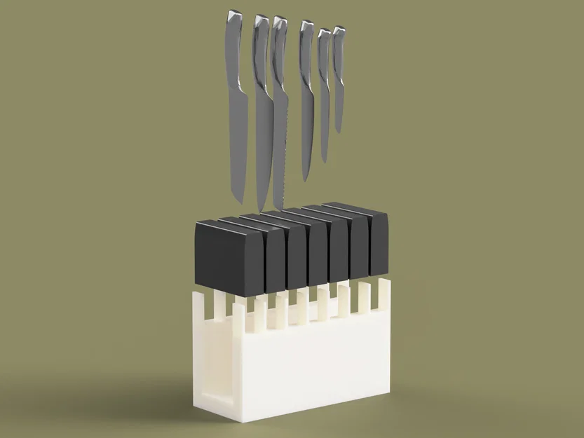 Kệ Để Dao Nhà Bếp (Kitchen Knife Holder) - Image 2