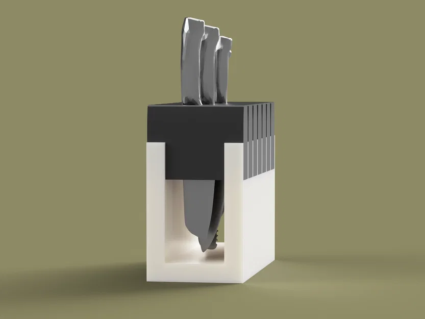 Kệ Để Dao Nhà Bếp (Kitchen Knife Holder) - Image 3