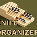 Khay sắp xếp dao (Knife organizer) - Thumbnail 1