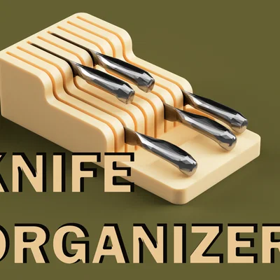 Khay sắp xếp dao (Knife organizer)