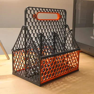Giỏ đựng đồ Hexagon Crate 6x 0.5L - Thiết kế 3D hiện đại, tiện dụng
