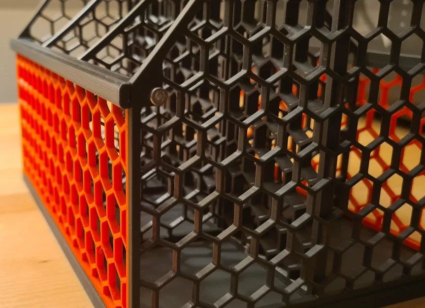 Giỏ đựng đồ Hexagon Crate 6x 0.5L - Thiết kế 3D hiện đại, tiện dụng - Image 3