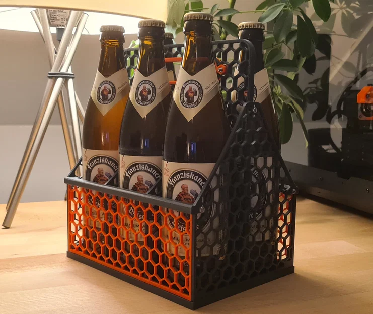 Giỏ đựng đồ Hexagon Crate 6x 0.5L - Thiết kế 3D hiện đại, tiện dụng - Image 5