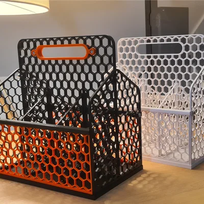 Khay Đựng Đồ Hexagon Crate Đa Năng In 3D Độc Đáo