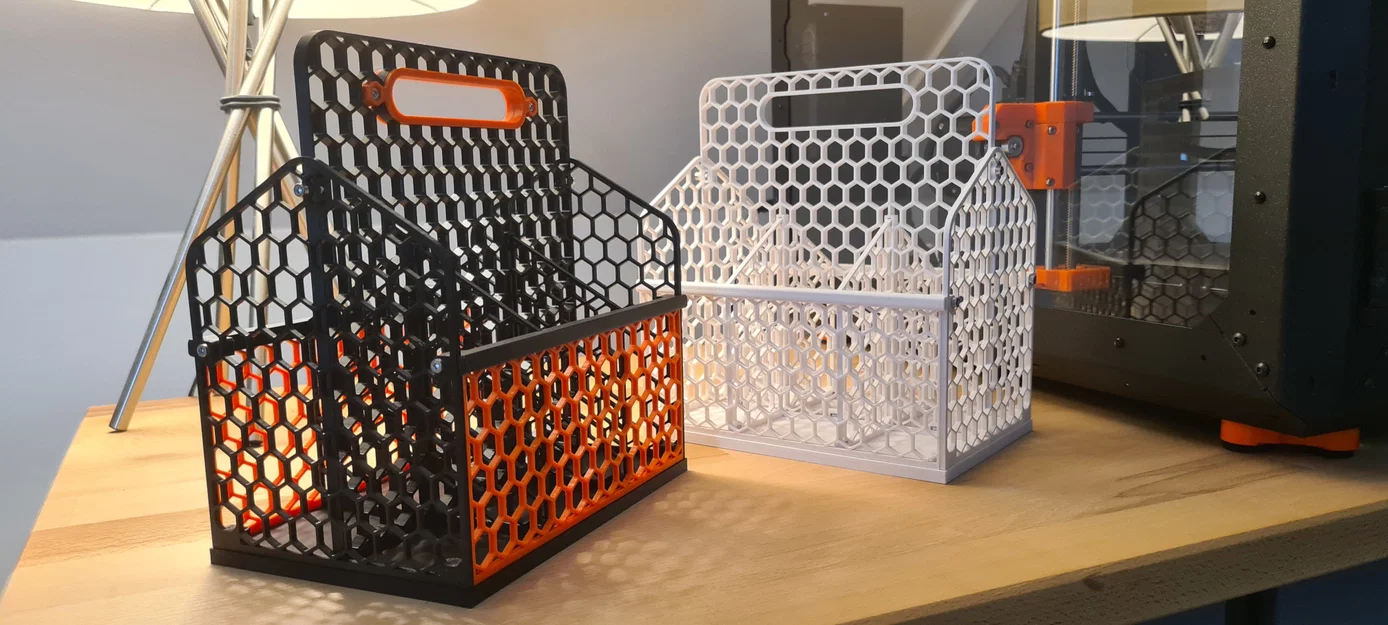 Khay Đựng Đồ Hexagon Crate Đa Năng In 3D Độc Đáo - Image 3