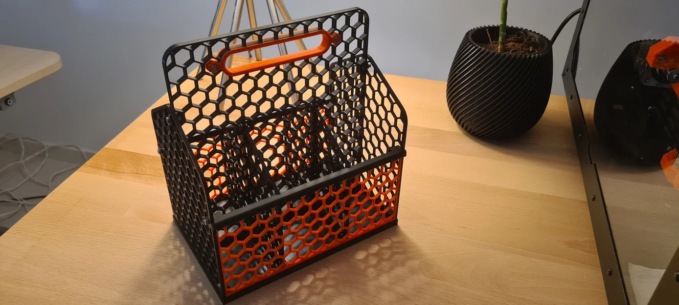 Khay Đựng Đồ Hexagon Crate Đa Năng In 3D Độc Đáo - Image 4