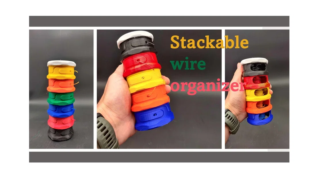 Bộ nhả dây dạng xếp chồng (Stackable wire dispenser) - Image 1