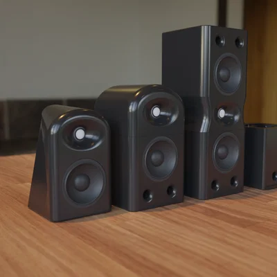 Loa Bookshelf sử dụng ống dẫn sóng với củ loa woofer SB15 và tweeter SB26