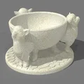 Khay Đựng Đồ Linh Tinh Có Dê (OpenSCAD) - Thumbnail 1