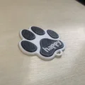 Móc khóa dấu chân chó / mèo - Thumbnail 5