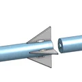 Mô hình AIM-120A AMRAAM tỉ lệ 1:8 - Thumbnail 5