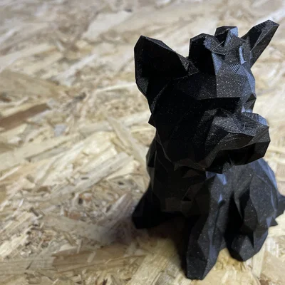 Yorkshire lowpoly (Trang trí) (Không cần Supports!) FIXED
