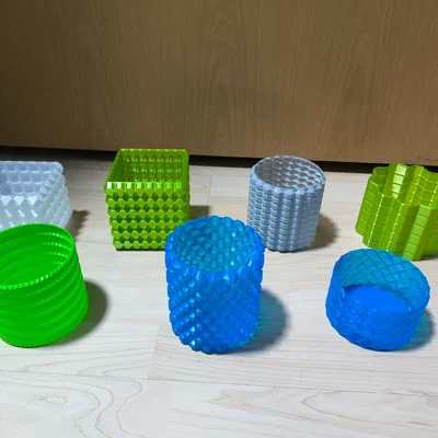 Bộ bình hoa & chậu cây chống nước (Vase mode + Normal mode)