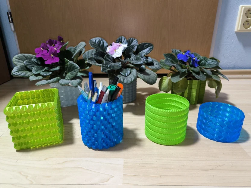 Bộ bình hoa & chậu cây chống nước (Vase mode + Normal mode) - Image 3