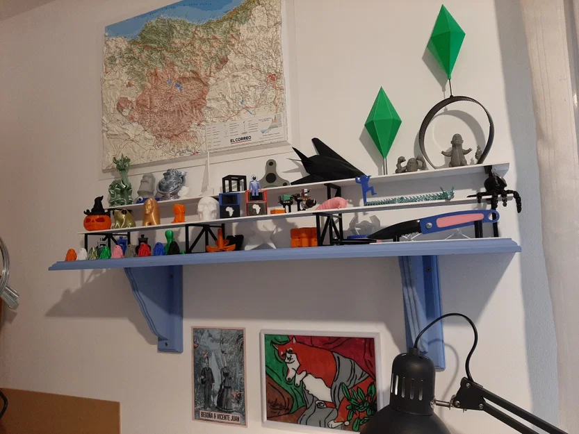 Khán đài 2 tầng để trưng bày đồ in 3D (Bleachers for 3D Prints Display) - Image 3