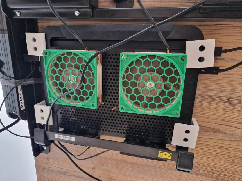 Giá treo laptop dưới bàn (Laptop under desk holder) - Image 2