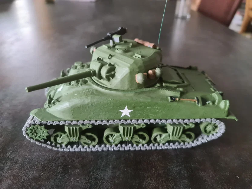 Sherman-M4A1-Early (tỷ lệ 1/33) - Image 1