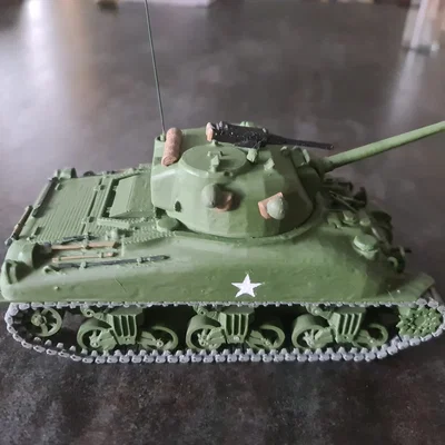 Sherman-M4A1-Early (tỷ lệ 1/33)