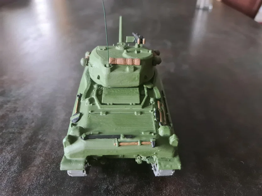 Sherman-M4A1-Early (tỷ lệ 1/33) - Image 4