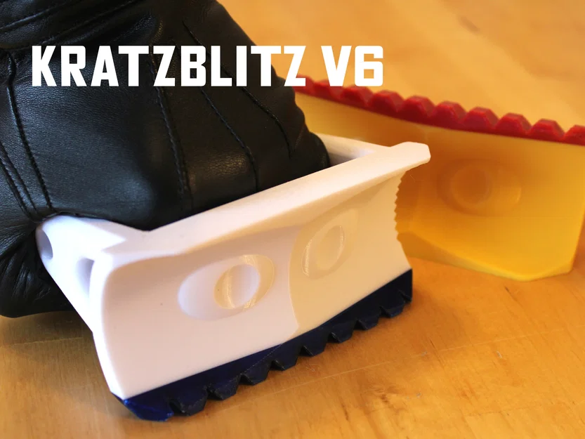 Kratzblitz – Dụng cụ cạo & bẻ băng siêu cứng, đa năng (ice scraper & plow pow) - Image 2