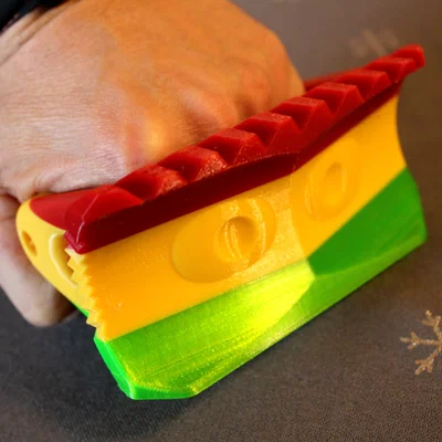 Kratzblitz – Dụng cụ cạo & bẻ băng siêu cứng, đa năng (ice scraper & plow pow)