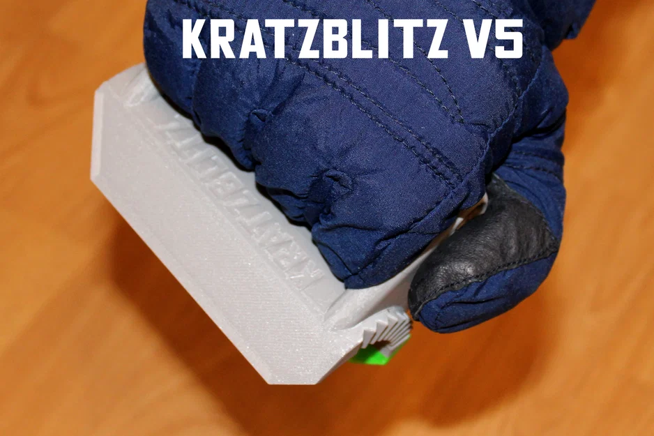 Kratzblitz – Dụng cụ cạo & bẻ băng siêu cứng, đa năng (ice scraper & plow pow) - Image 9