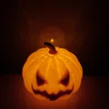 Nắp Bí Ngô Hai Mặt cho Đèn Tea Light (Two faced pumpkin tea light) - Thumbnail 1