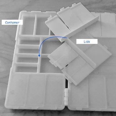 TABOO - Hộp Đồ Câu & Organizer Chống Đổ Tràn