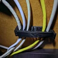 Kẹp giữ dây cáp mạng 8 khe thông minh - Giải pháp bàn làm việc gọn gàng - Thumbnail 1