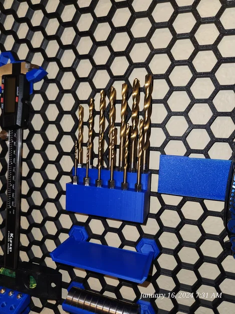 Giá treo mũi khoan Honeycomb Storage Wall Drill bit holder (HSW) - Image 1