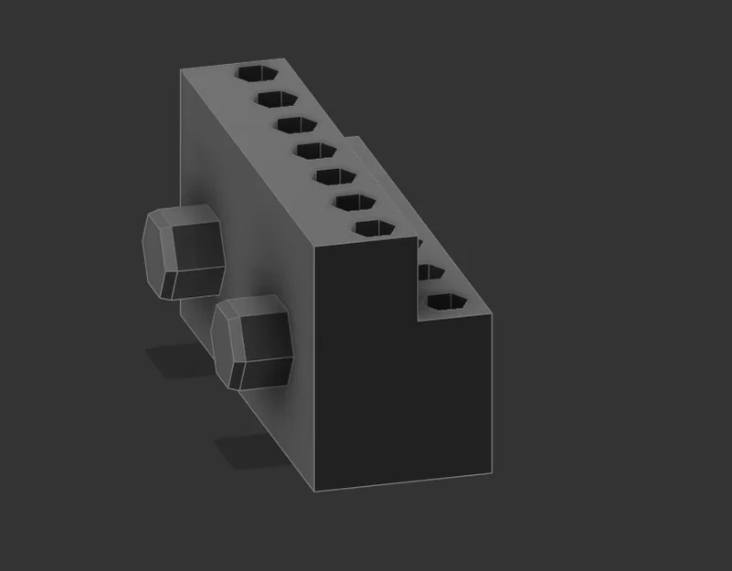 Giá treo mũi khoan Honeycomb Storage Wall Drill bit holder (HSW) - Image 2
