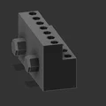 Giá treo mũi khoan Honeycomb Storage Wall Drill bit holder (HSW) - Thumbnail 2