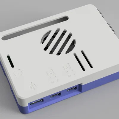 Vỏ case Raspberry Pi 5 phong cách Adafruit - Thiết kế Snap-fit tiện lợi