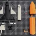SPACE SHUTTLE – Model tàu con thoi NASA tỉ lệ 1:200 để in 3D - Thumbnail 2