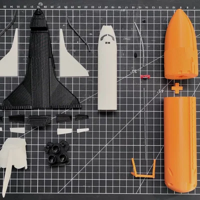 SPACE SHUTTLE – Model tàu con thoi NASA tỉ lệ 1:200 để in 3D