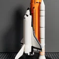 SPACE SHUTTLE – Model tàu con thoi NASA tỉ lệ 1:200 để in 3D - Thumbnail 4