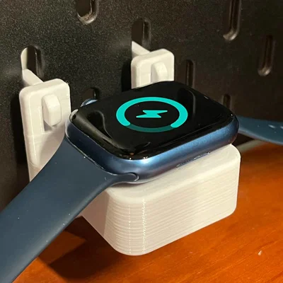 Giá đỡ sạc Apple Watch USB-C cho pegboard IKEA Skadis