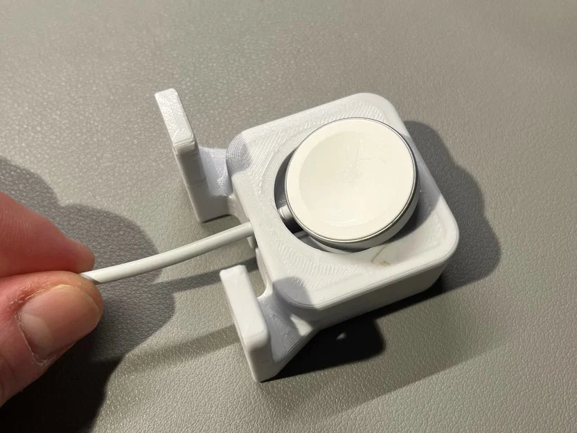 Giá đỡ sạc Apple Watch USB-C cho pegboard IKEA Skadis - Image 9