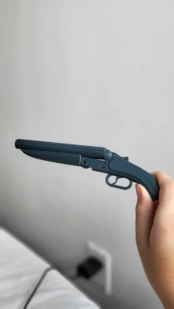 Giá kẹp tiền shotgun nòng đôi V1 (Double Barrel shotgun money holder V1) - Image 1