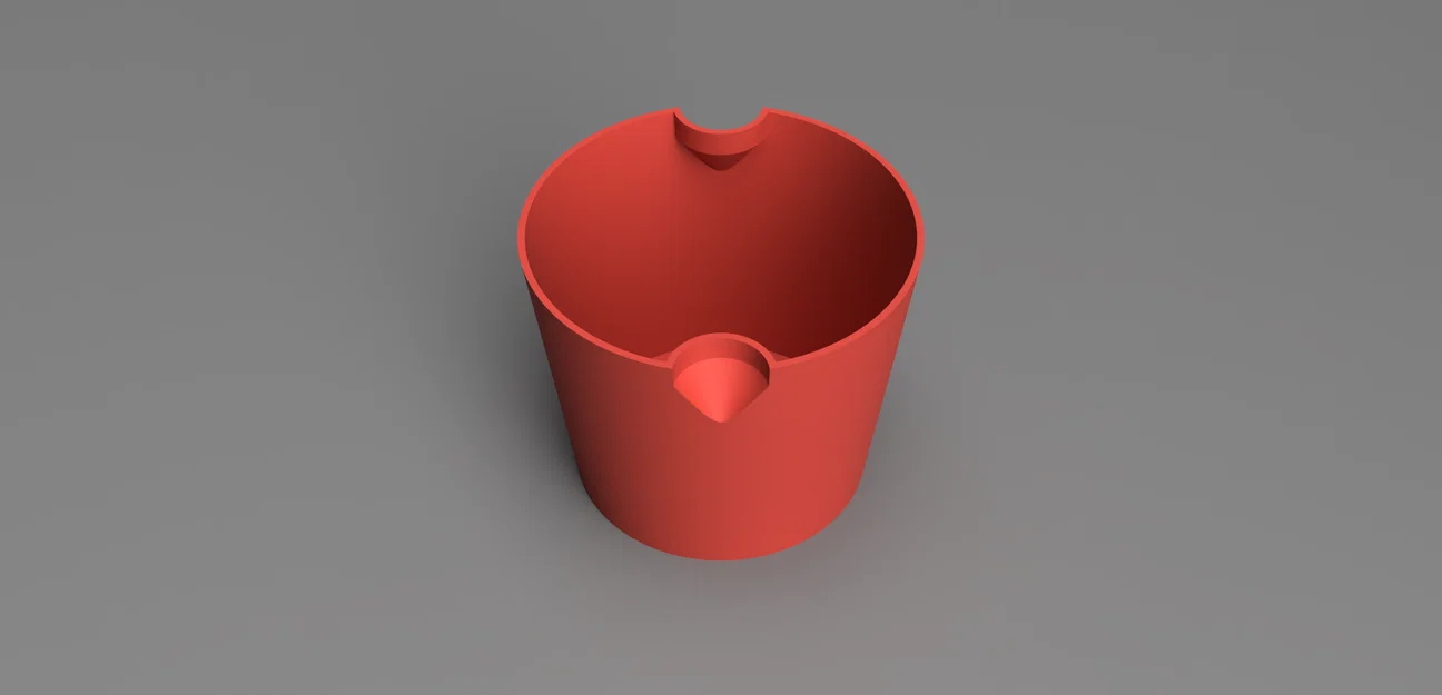 Planter 03 - Chậu cây đơn giản họa tiết nhánh/cỏ - Image 10