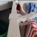 Móc kẹp khăn cá sấu tự nhả (Self releasing croco towel clamp hook) - Thumbnail 4