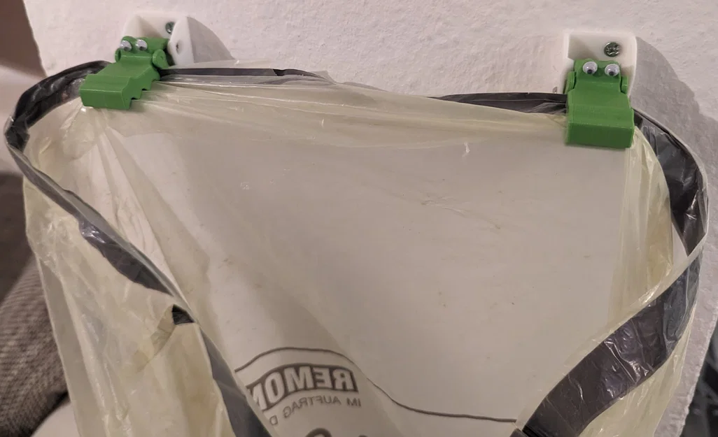 Móc kẹp túi kiểu croco tự nhả (Self releasing croco bag clamp hook) - Image 2
