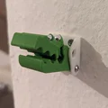 Móc kẹp túi kiểu croco tự nhả (Self releasing croco bag clamp hook) - Thumbnail 3